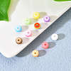 50Pcs Transparent Stripe Resin Beads RESI-YW0001-02B-9