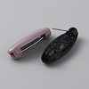 8Pcs Plastic Oval Brooch Pins JEWB-WH0023-51P-03-2