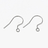 304 Stainless Steel Earring Hooks STAS-L253-003P-2