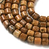 Natural Picture Jasper Beads Strands GG-CBAC70A-A04-3
