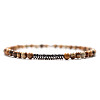 Natural Round Picture Jasper Beaded Bracxelets for Men LS-OI5065-3-1