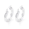 304 Stainless Steel Hoop Earrings for Women EJEW-A125-34S-4