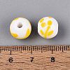 Handmade Porcelain Beads PORC-N012-12-4