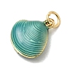 Brass Enamel Charms KK-A268-08G-05-2