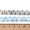 Anti-Tarnish Electroplate Glass Beads Strands GLAA-N010-10mm-16-3