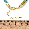 5M Braided Chinlon Cord Bracelets KK-CBA5ABD-02-4