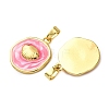 Brass Enamel Pendants KK-F911-01C-G05-2