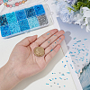 100G 10 Styles Glass Seed Beads SEED-PA0001-45-3