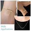 2Pcs 2 Colors Brass Pave Clear Cubic Zirconia Enamel Evil Eye Connector Charms KK-CJ0014-18-7