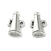 Cheerleader Megaphone Tibetan Style Alloy Pendants TIBEP-NH0001-01C-AS-1