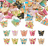 Biyun 40Pcs 10 Style Transparent Acrylic Charms FIND-BY0001-22-2