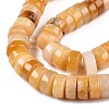 Natural Topaz Jade Beads Strands G-T138-46-3