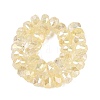 Electroplate Transparent Crackle Glass Beads Strands EGLA-Q135-01A-B03-2
