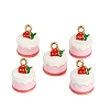 Alloy Enamel Charms AL-CBAC5EF-02G-02-1