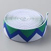 Nylon Jacquard Ribbons OCOR-WH0058-54B-2