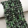 Natural Ruby in Zoisite Beads Strands G-P611-C22-01-1