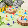 30Pcs 2 Styles Luminous Resin Mushroom Ornament RESI-TA0004-04B-8