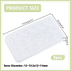 3Pcs Square/Horse Eye/Teardrop DIY Faceted Gemstone Cabochon Silicone Molds DIY-HY0002-70-2