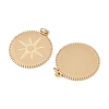 304 Stainless Steel Pendants STAS-D212-03B-G-2