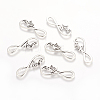 Tibetan Style Alloy Infinity with Hope Links connectors TIBE-S230-AS-LF-2