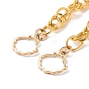 Aluminum Double Link Chains Bag Handles AJEW-BA00087-9