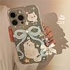 Cute Cartoon Cat TPU Plastic Mobile Phone Cover PW-WGF333E-10-2