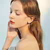 10Pairs 10 Colors  Resin Stud Earring Finding RESI-BBC0001-03-4
