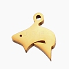 304 Stainless Steel Charms STAS-U027-10G-01-1