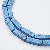 Synthetic Turquoise Beads Strands G-G968-D15-3
