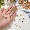 16 Bags Alloy C-Shaped Cuff Earrings for Unisex EJEW-DC0001-49G-3