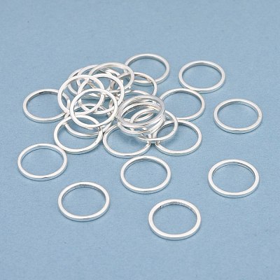 Brass Linking Rings KK-Y003-03E-S-1