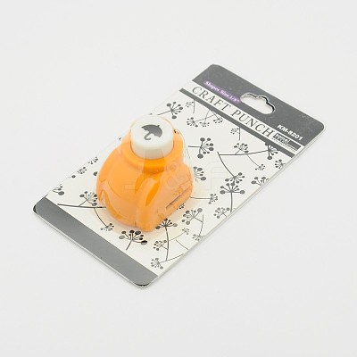 Mini Plastic Craft Punch Sets for Scrapbooking & Paper Crafts AJEW-F003-04-1
