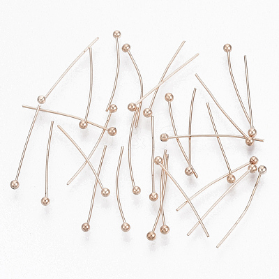 Brass Ball Head pins X-KK-RP0.5x20mm-RG-1
