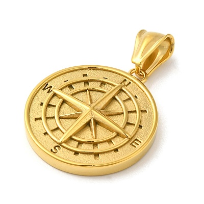 304 Stainless Steel Pendants STAS-B073-04G-1