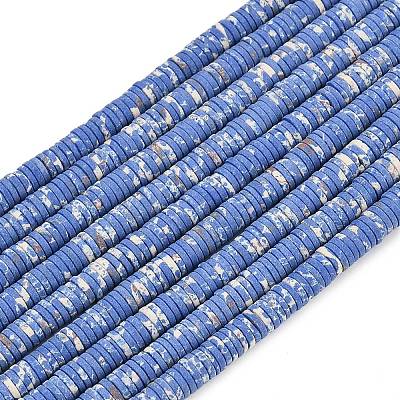 Dyed Synthetic Imperial Jasper Beads Strands G-A272-C06-05-1