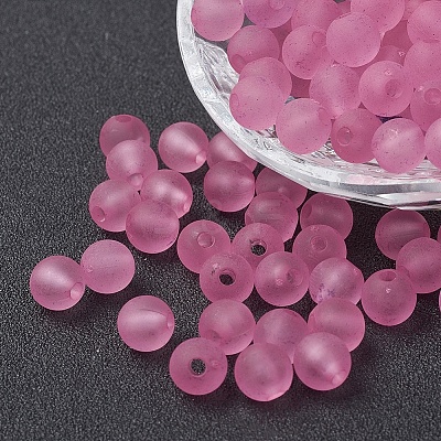 Transparent Acrylic Beads X-PL704-C28-1