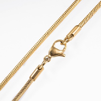 304 Stainless Steel Necklaces X-NJEW-D281-03-1