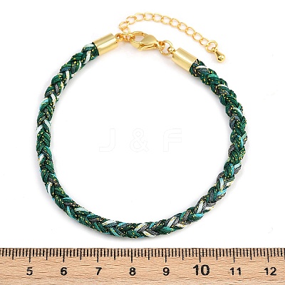 4MM Braided Nylon Cord Bracelets FIND-A057-01G-21-1