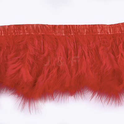 Turkey Feather Fringe Trimming FIND-T037-03G-1