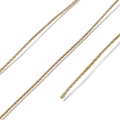 Round Waxed Polyester Thread String YC-D004-02A-009-1