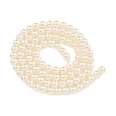 Glass Pearl Beads Strands X-HY-G002-01B-02-1