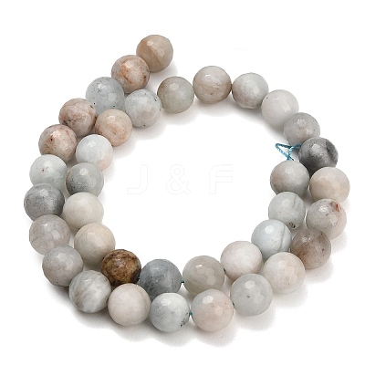 Natural Aquamarine Beads Strands LS-GG-CBA7BB7-A01-8mm-1