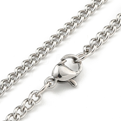 Non-Tarnish 304 Stainless Steel Pendant Necklaces LS-NJEW-L118-02P-05-1