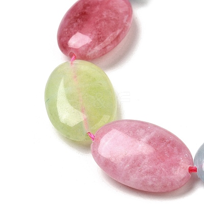 Natural Dyed Malaysia Jade Beads Strands G-B137-A01-01I-1