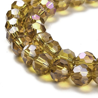 Transparent Glass Beads EGLA-A035-T8mm-B04-1