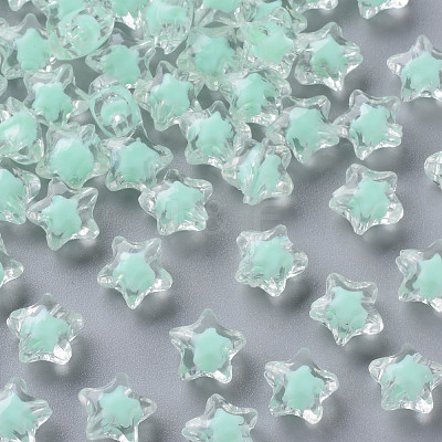 Transparent Acrylic Beads TACR-S152-01A-SS2111-1