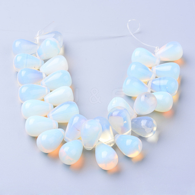Opalite Beads Strands G-R404-10x16-04-1