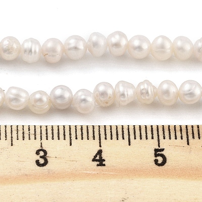Natural Cultured Freshwater Pearl Beads Strands PEAR-C003-39-1