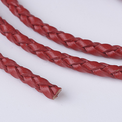 Braided Leather Cords WL-P002-01-A-1