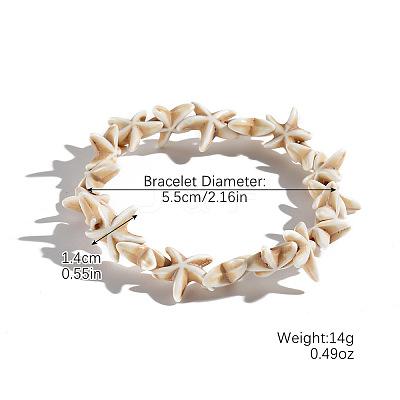 Synthetic Turquoise Beads Bracelets for Women DN6877-8-1